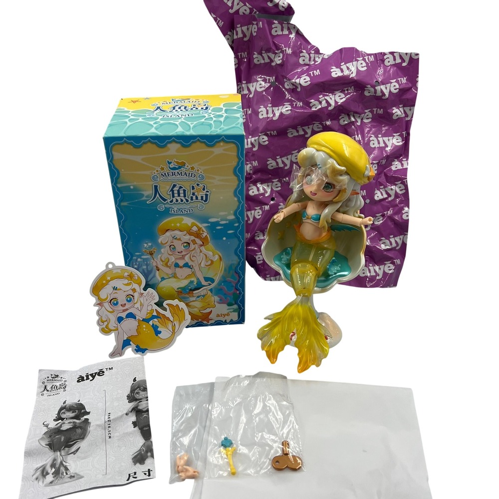 AIYE Mermaid Island Yuer BJD Figure Open Box Confirmed Blind Box Figure DAMAGED